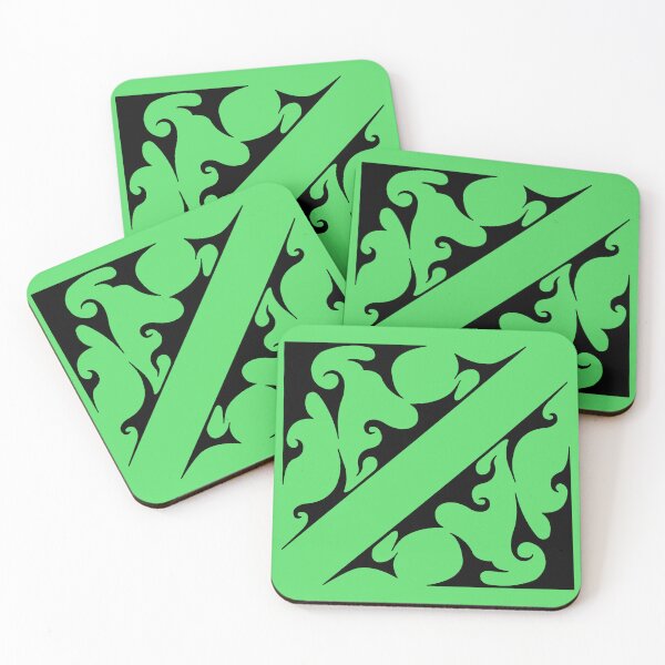 Item preview, Mirror Tangle in Green designed and sold by SkyeNotions.