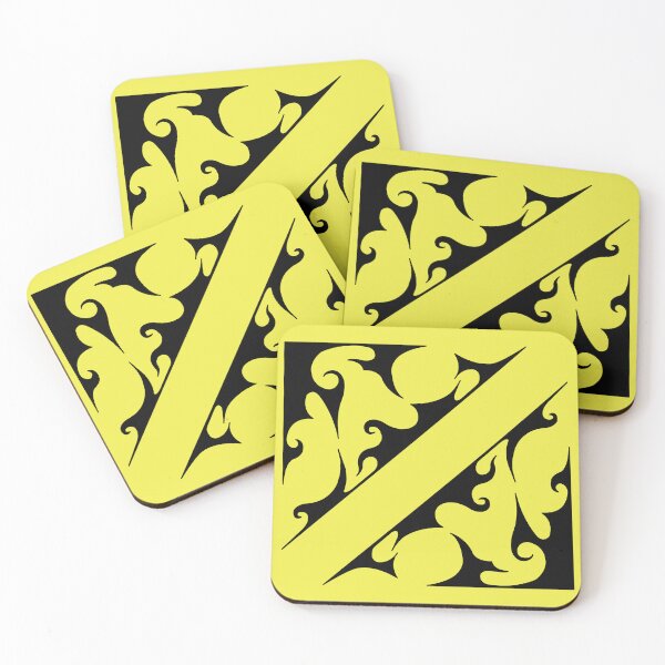 Item preview, Mirror Tangle in Yellow designed and sold by SkyeNotions.