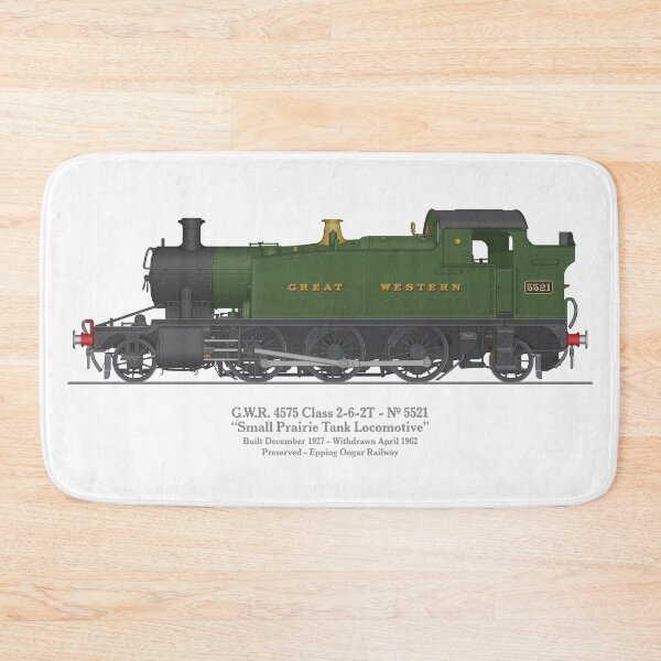 Item preview, GWR Small Prairie Class 4575 Tank Locomotive Number 5521 designed and sold by Steve H Clark.