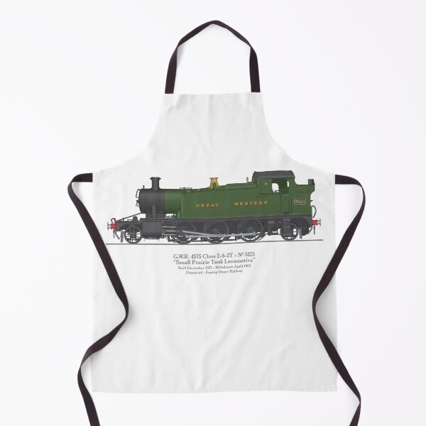 Item preview, GWR Small Prairie Class 4575 Tank Locomotive Number 5521 designed and sold by Steve H Clark.