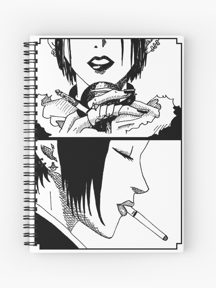 Nana Manga Spiral Notebook By Lr100 Redbubble