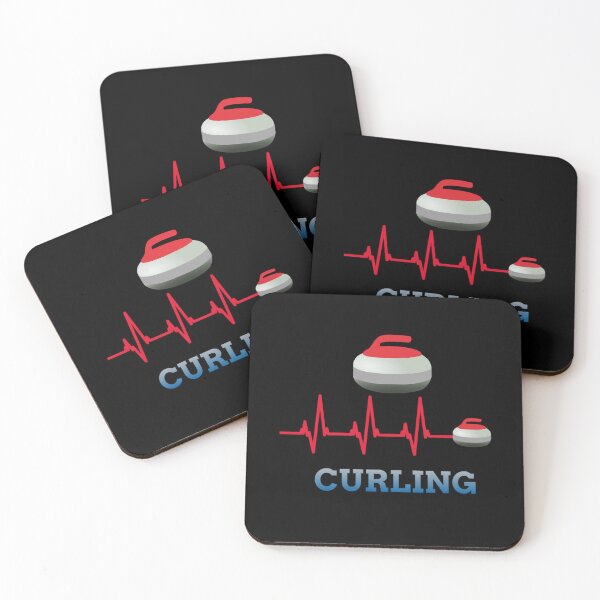 Item preview, Curling Heartbeat designed and sold by VJKTees.
