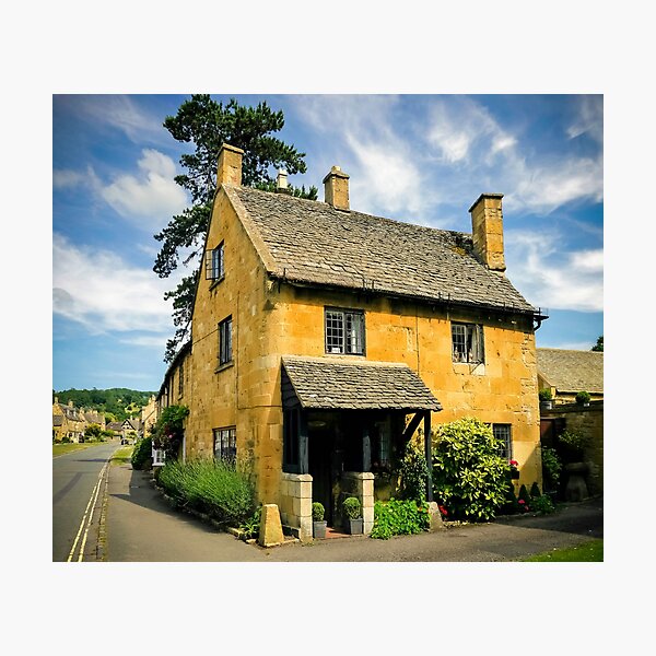 Corner Cottage Photographic Print