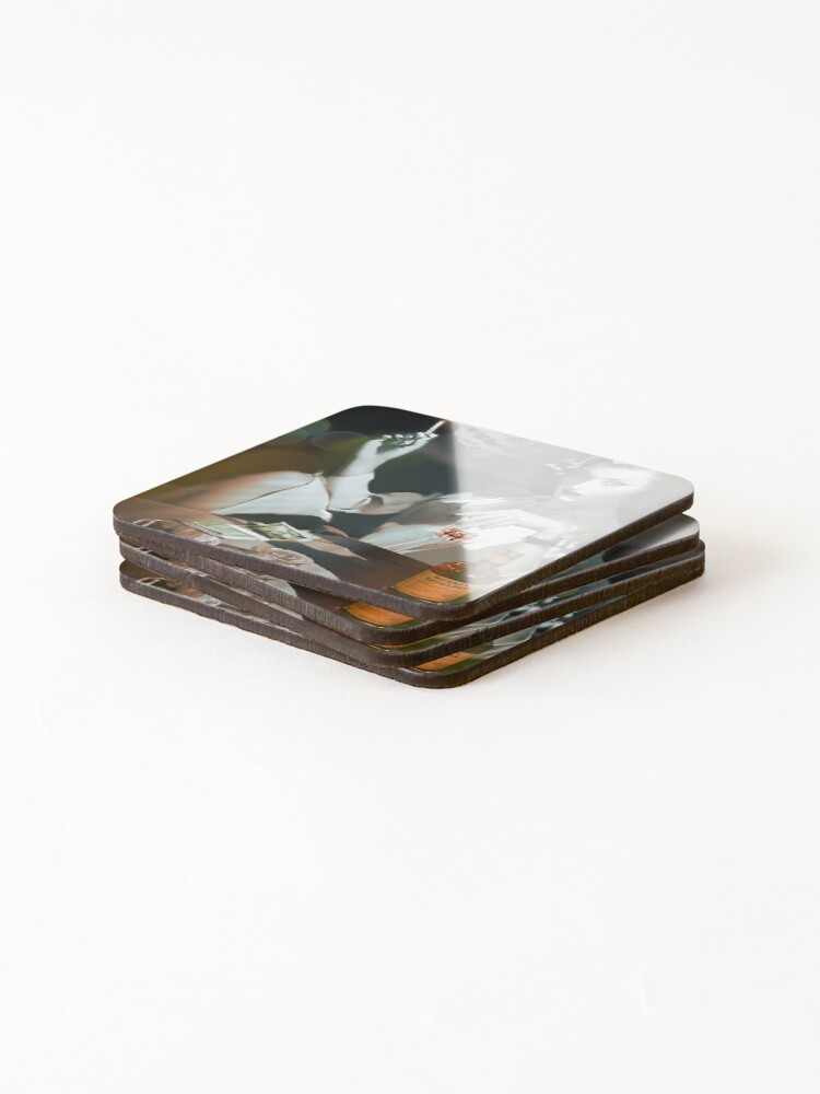 Thumbnail 4 of 5, Coasters (Set of 4), Midnight Reverie designed and sold by Hyperdulia.