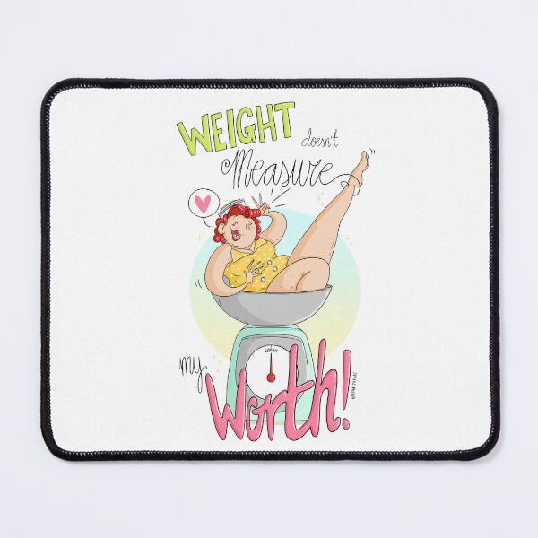Item preview, Weight is not the measure of your worth designed and sold by GisellaAboumrad.
