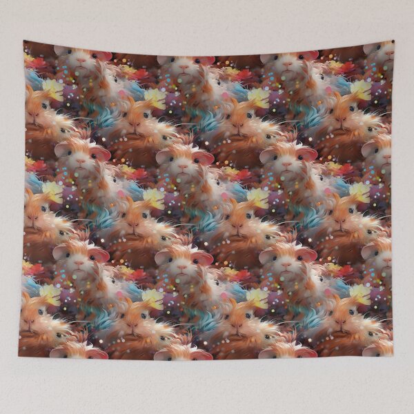Item preview, Exclusive Artwork Cute Abstract Guinea Pigs Gift Ideas P107-4 designed and sold by MPCFICTION.