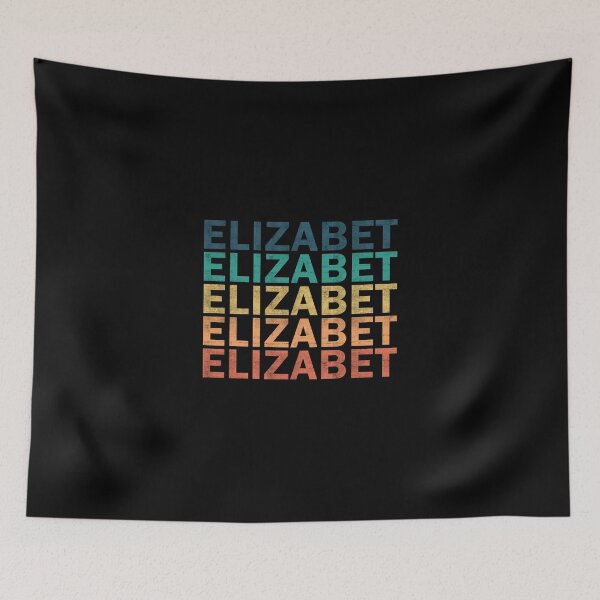 Item preview, Elizabet Name - Elizabet Vintage Retro Proud Name designed and sold by LeonorBialasz.
