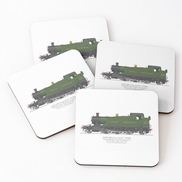 Item preview, GWR Small Prairie Class 4575 Tank Locomotive Number 5526 designed and sold by Steve H Clark.