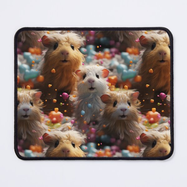 Item preview, Exclusive Artwork Cute Realistic Playful Guinea Pigs Gift Ideas P108-3 designed and sold by MPCFICTION.