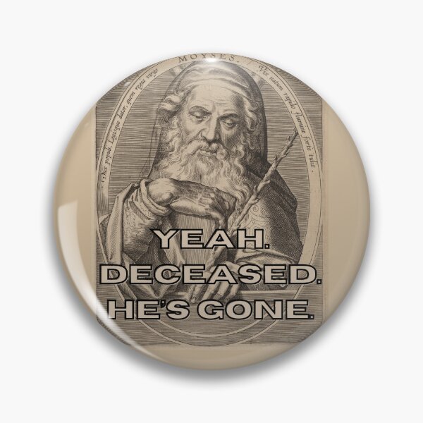 Item preview, Is Moses dead? designed and sold by mustbecows.