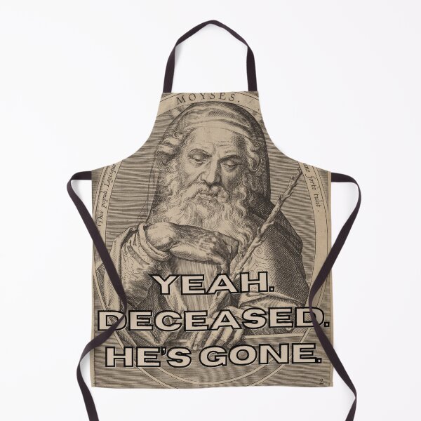 Item preview, Is Moses dead? designed and sold by mustbecows.