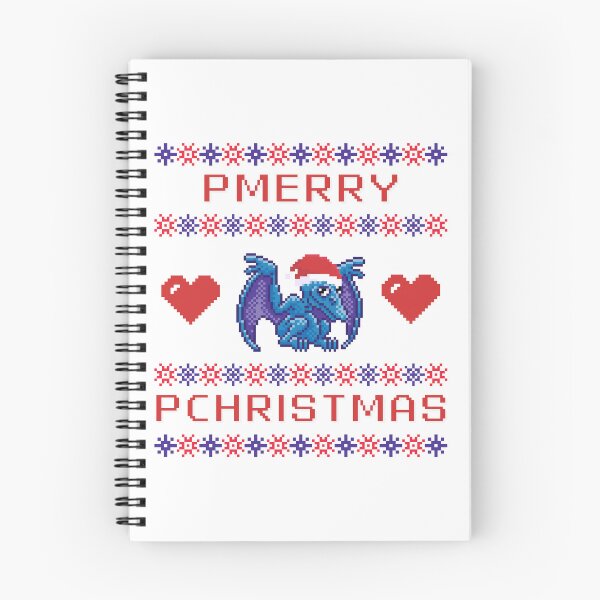 Item preview, 8 bit PMERRY PCHRISTMAS Pterodactyl Retro Dinosaur Sweatshirt designed and sold by MyThirdFavorite.