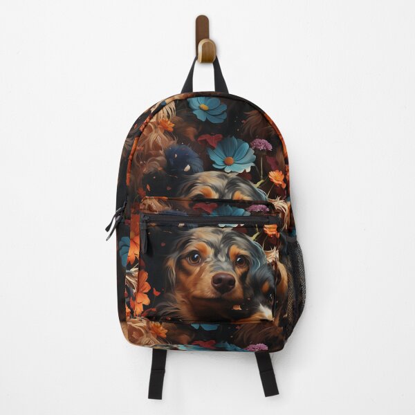 Item preview, Exclusive Artwork Cute Dogs Floral Puppies Gift Ideas P104-2 designed and sold by MPCFICTION.