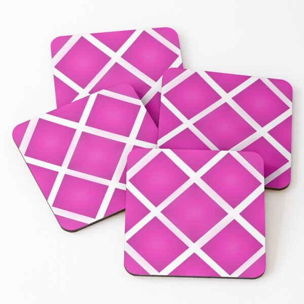 Artikelvorschau, Geometrisches Muster in rosa Rautenform entworfen und verkauft von iRenza.