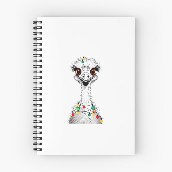 Item preview, Emu With Christmas Lights designed and sold by Itsheartshop.