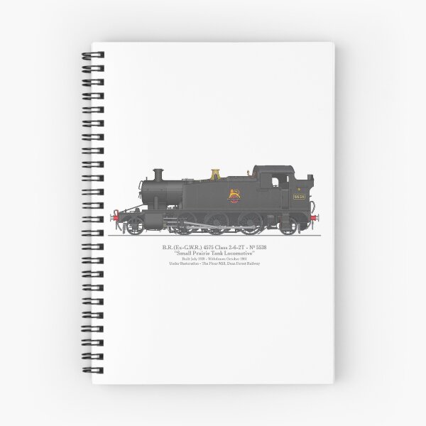 Item preview, Ex-GWR Small Prairie Class 4575 Tank Locomotive Number 5538 designed and sold by Steve H Clark.