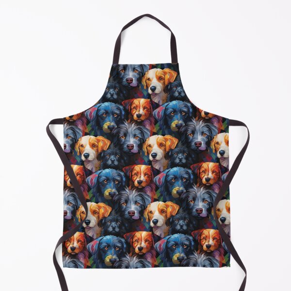 Item preview, Exclusive Artwork Cute Dogs Mosaic Puppies Gift Ideas P103-1 designed and sold by MPCFICTION.