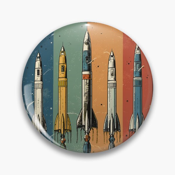 Item preview, Retro Futurism (Rockets)  designed and sold by scooterfox.