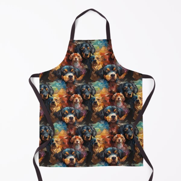Item preview, Exclusive Artwork Cute Dogs Mosaic Puppies Gift Ideas P103-3 designed and sold by MPCFICTION.