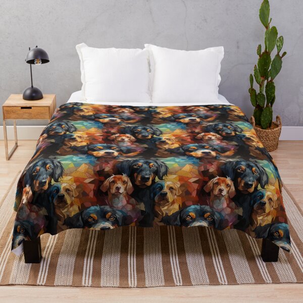 Item preview, Exclusive Artwork Cute Dogs Mosaic Puppies Gift Ideas P103-3 designed and sold by MPCFICTION.