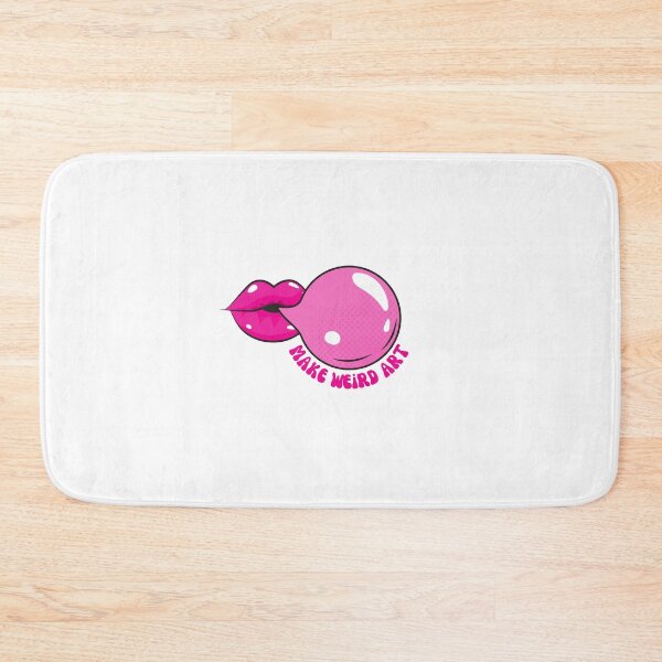 Item preview, Make Weird Art with Pink Lips and Bubblegum designed and sold by karabullock.