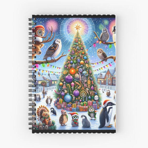 Item preview, Christmas Gathering of Woodland Creatures designed and sold by MokkaCattern.