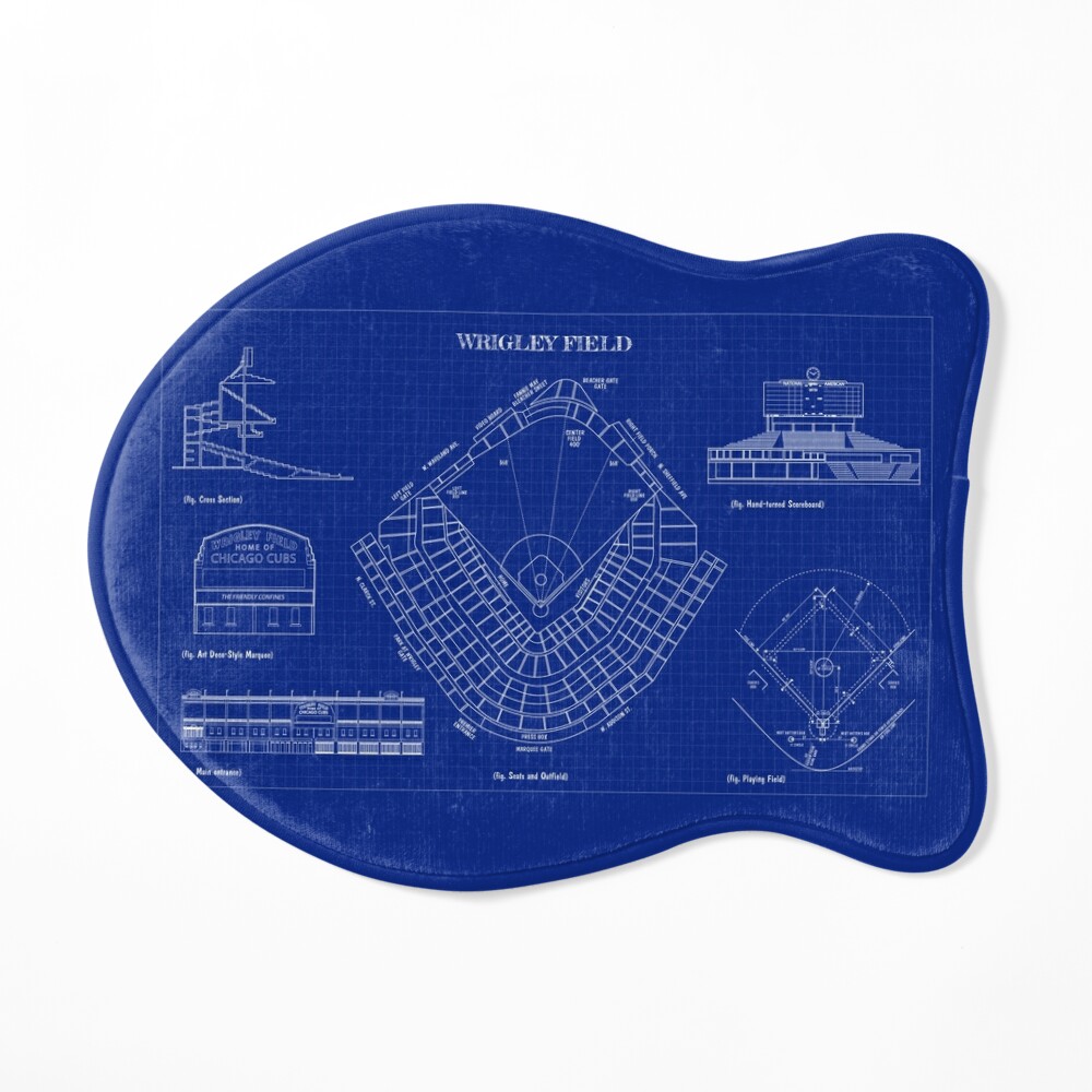 CHICAGO CUBS FIELD PET FEEDING MAT - Nap Cap