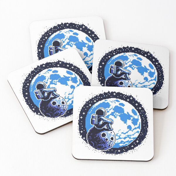 Item preview, Moonlit Cosmic Reflection designed and sold by PixelPunkster.