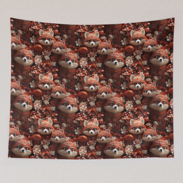 Item preview, Exclusive Artwork Cute Red Panda Bears Gift Ideas P101 designed and sold by MPCFICTION.