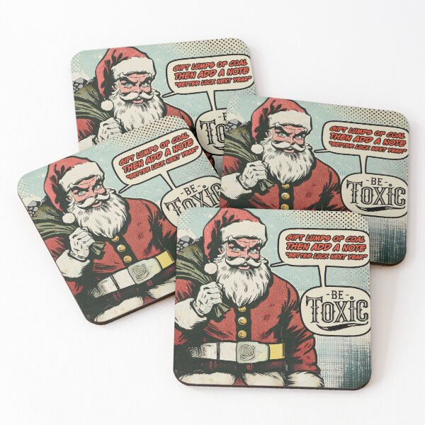 Item preview, Gift Coal Bad Santa - Be Toxic designed and sold by Be-Toxic-Design.