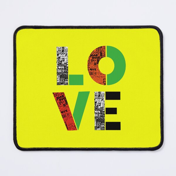 Item preview, LOVE design using Love & Korean letters Sarang. designed and sold by hojeong-art.