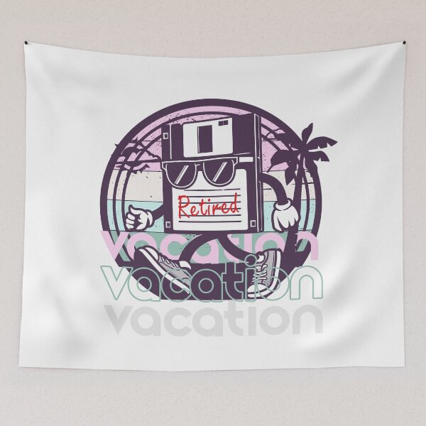 Item preview, Disk Pc: Retirement Vacation designed and sold by akaajoficial.
