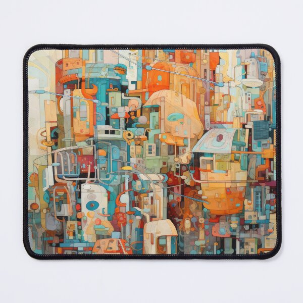Item preview, Colorful Contemporary City Street Art designed and sold by hermeneutic.