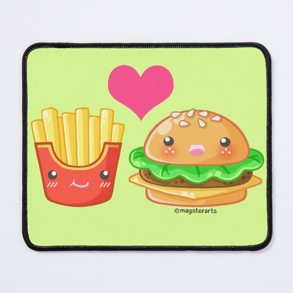 Item preview, BFF Hamburger & Fries designed and sold by beaglecakes.