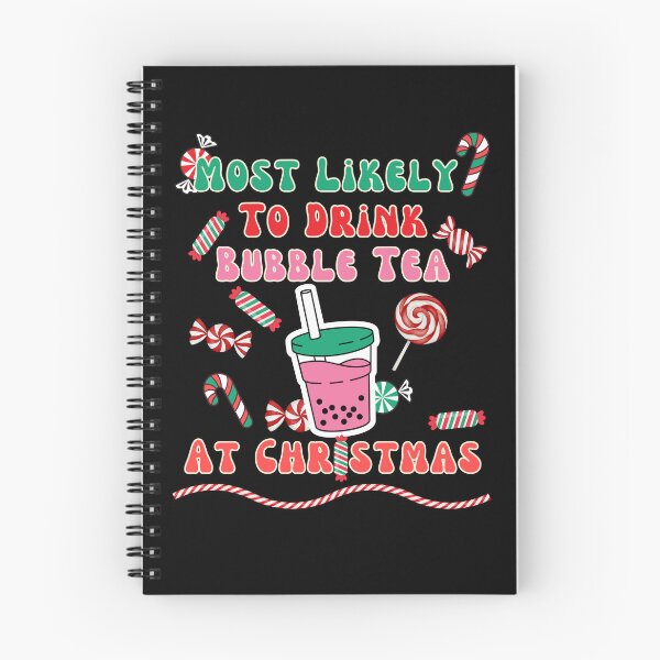 Item preview, Most Likely To Drink Bubble Tea At Christmas designed and sold by DorotaP.