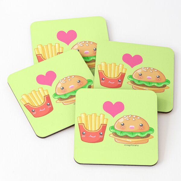 Item preview, BFF Hamburger & Fries designed and sold by beaglecakes.