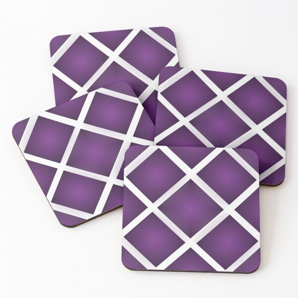 Artikelvorschau, Geometrisches Muster in violetter Rautenform entworfen und verkauft von iRenza.