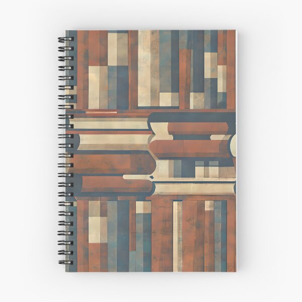 Item preview, Bookshelf pattern Bill Sienkiewicz flat graphic designed and sold by ChataMaroon.