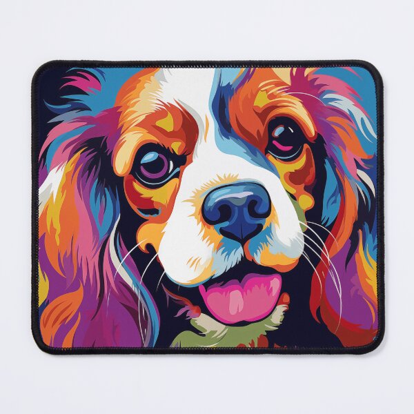 Item preview, Cavalier King Charles Spaniel Pop Art designed and sold by Dramaqueenbee.