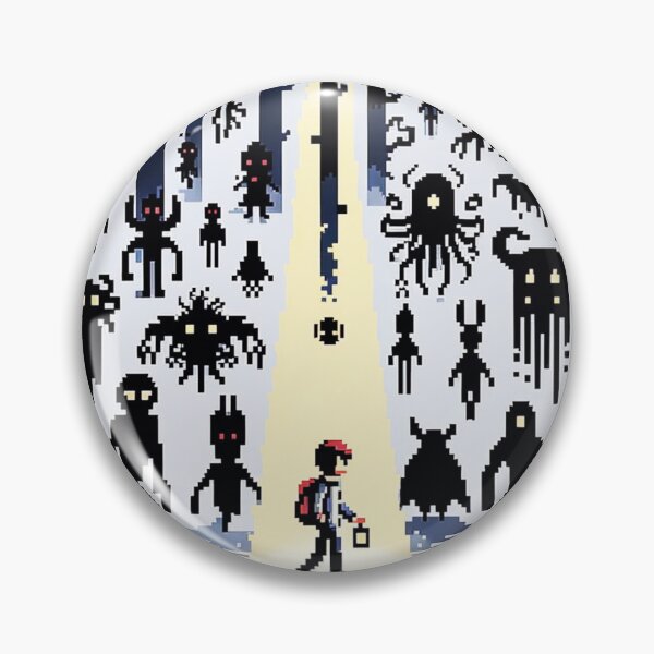 Item preview, Digital Anxiety Pixel Art - 8-bit Retro Explorer designed and sold by PixelPunkster.