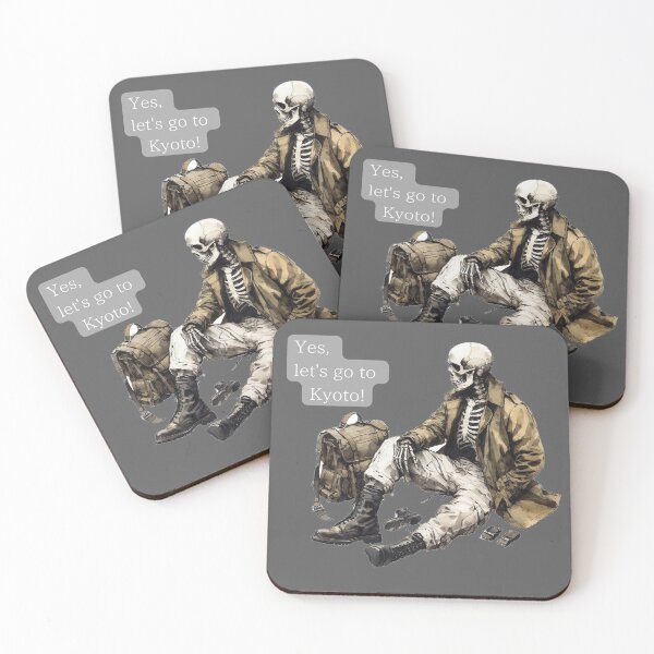 Item preview, Skulls that want to go to Kyoto designed and sold by mikoto-K09.