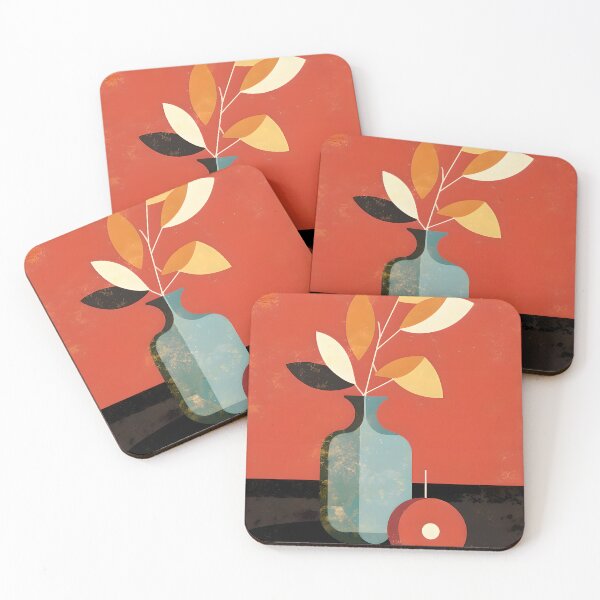 Item preview, Bouquet of leaves Bill Sienkiewicz flat graphic design designed and sold by ChataMaroon.