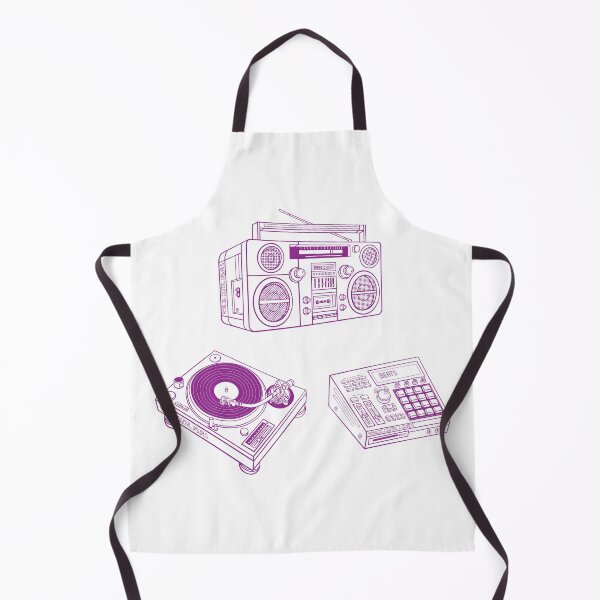 Item preview, Boombox, Beat Maker, Turntable (Violet Lines) Analog / Music designed and sold by analogdigitalvz.