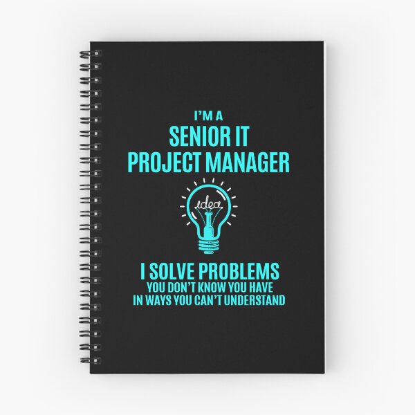 Item preview, Senior It Project Manager - I Solve Problems designed and sold by alphatinost.