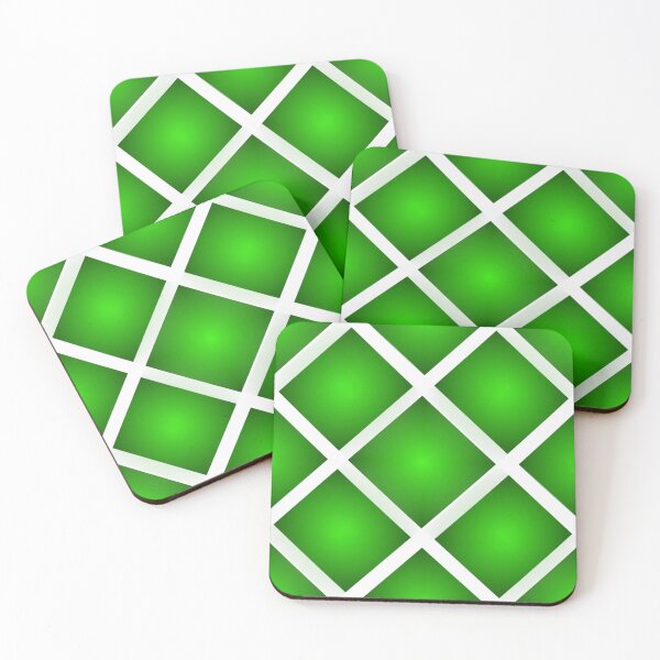 Artikelvorschau, Geometrisches Muster in Limettengrün-Rautenform entworfen und verkauft von iRenza.