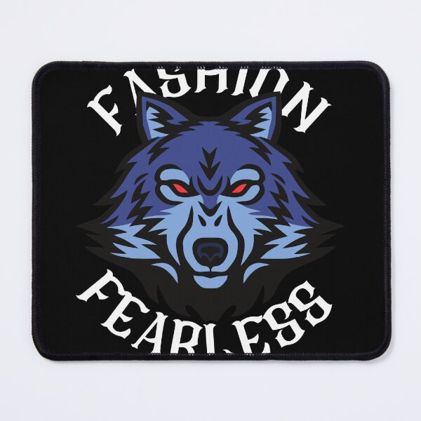 Item preview, fearless wolf designed and sold by darkthings design.