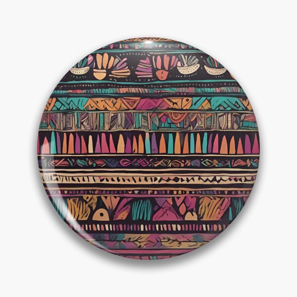 Item preview,   Spectacular Colorful Tribal Pattern designed and sold by DigiDreamyArt.