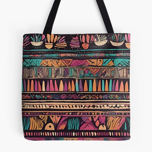 Item preview,   Spectacular Colorful Tribal Pattern designed and sold by DigiDreamyArt.