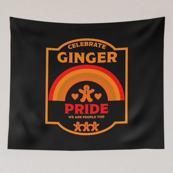 Item preview, Ginger Pride - Rainbow - Redhead - Love Gingers - Ginger t shirt - Gingers shirt designed and sold by happygiftideas.
