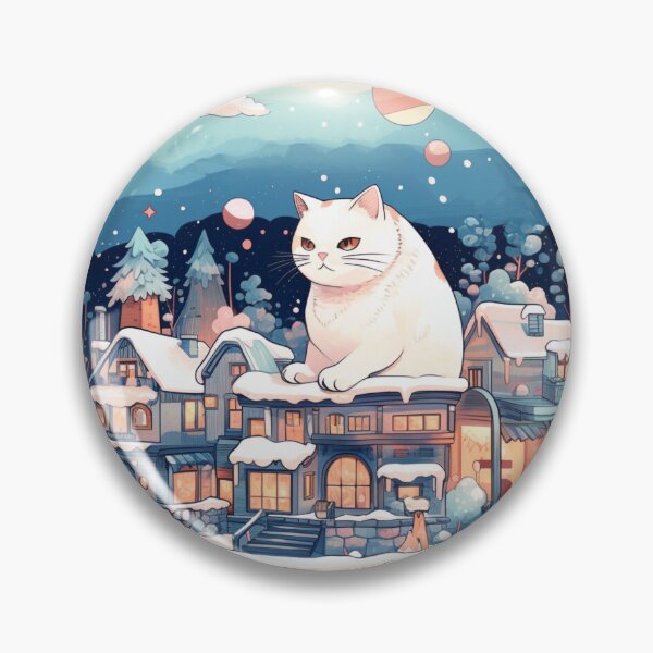 Item preview, Christmas Cat town designed and sold by KitsuneYin.